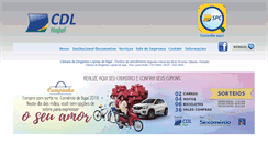 Desktop Screenshot of cdl-itajai.com.br